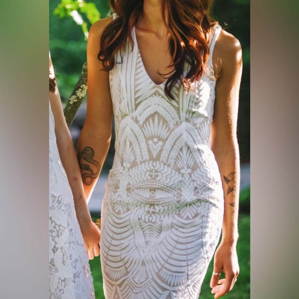 Bardot White Dress size 4